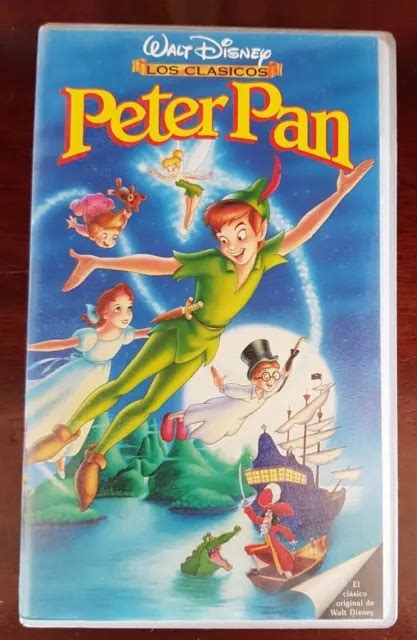 PELICULA VHS TAPE Peter Pan Walt Disney Los Clasicos EUR 17 95