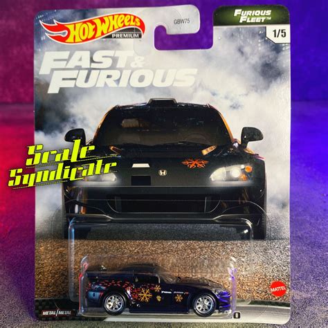 Hot WHEELS PREMIUM HONDA S BLACK FAST And FURIOUS FURIOUS FLEET EDITION Not SUKI GR