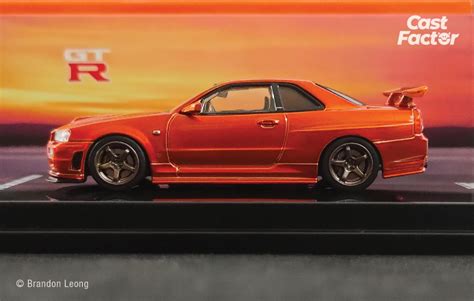 Inno Nissan Skyline Gt R R R Tune Orange Metallic Hobbies