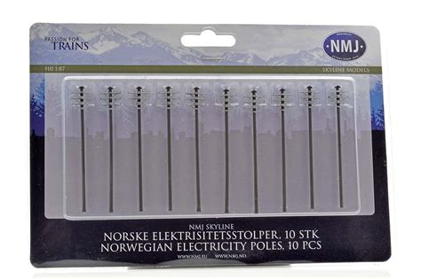 NMJ Skyline HO 15133 Norske El Og Telefonmaster 10 Stk HO