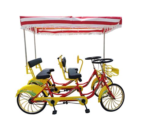 high quality whosale 4 Seater Quadricycle 4 People Surrey Bike, View ...