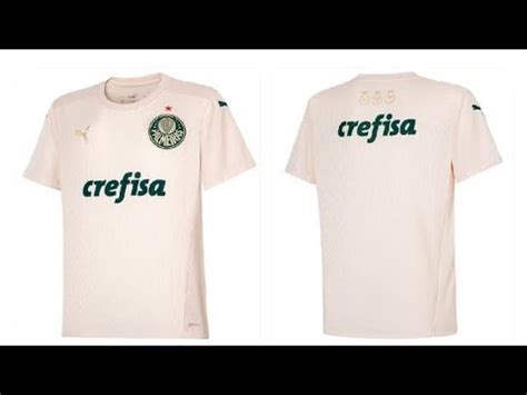 FICOU LINDA PUMA LANÇA CAMISA lll DO PALMEIRAS EM HOMENAGEM A