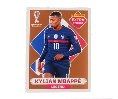 Figurita Mbappe Legend Bronce Extra Mundial Qatar Mercadolibre