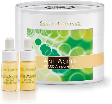 Sanct Bernhard Anti Aging SB 500 Ampullen Mit Q10 Bioflavonoiden Zink