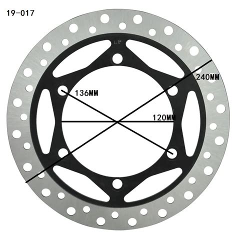 Mm Motorcycle Front Brake Disc Rotor For Kawasaki Kl Kl