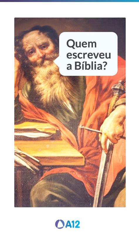 Quem Escreveu A Bíblia Bíblia Sagrada Escritura Livros Da Bíblia