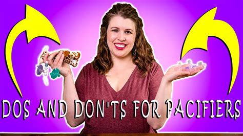 Dos And Donts For Pacifiers Best Pacifier For Your Babies Youtube