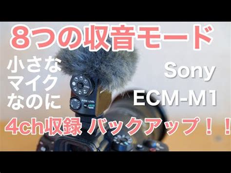 Sony Ecm M Youtube