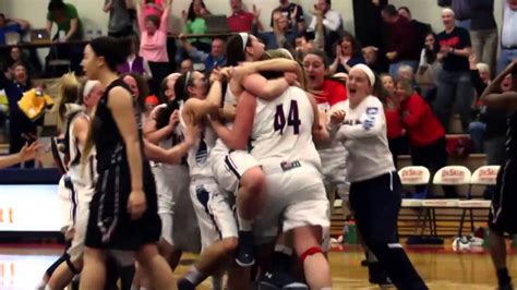 DeSales University Women S Basketball 2016 Playoff Buzzer Beater YouTube