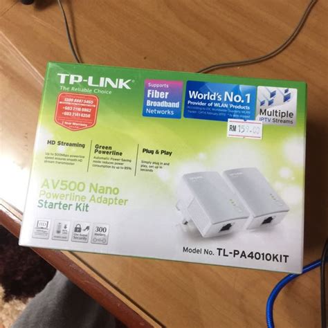 TP-LINK Power Line Adapter, Computers & Tech, Parts & Accessories ...