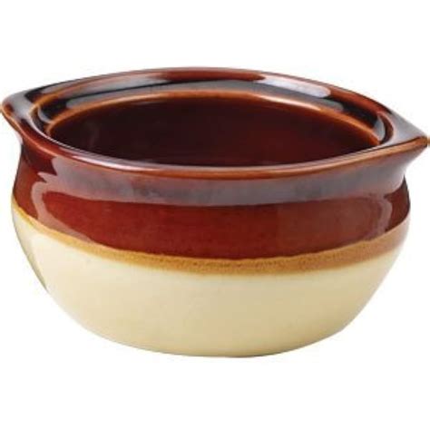 Soup Bowls Porcelain Ceramic Onion Crock Bowl Small 10 Ounce Set Of 4