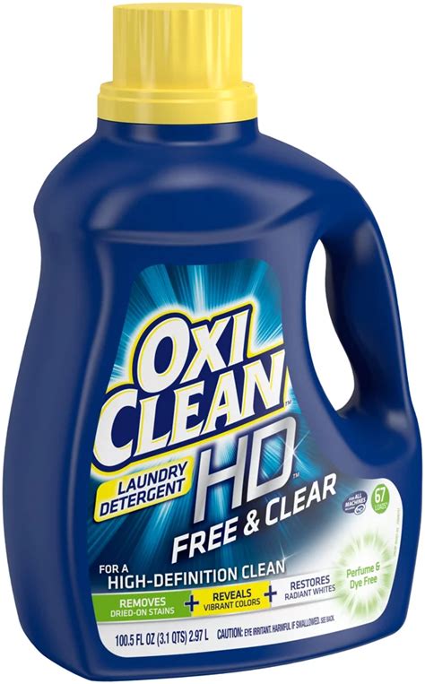 OxiClean Scent Free Liquid Laundry Detergent, 67 Loads - Shop Detergent at H-E-B