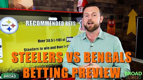 Steelers Vs Bengals Betting Prediction Odds And Picks Youtube