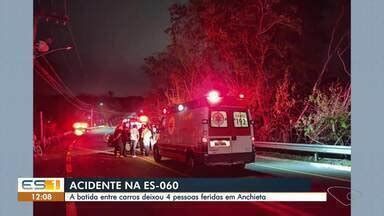 Gazeta Meio Dia edição regional Acidente deixou quatro pessoas