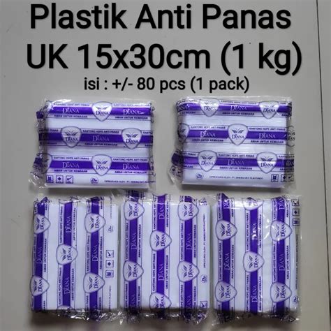 Plastik Anti Panas Uk X Uk Kg Isi Bks Plastik Tahan Panas