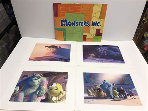 Amazon Lithograph Monsters INC Special Edition 11 X 14 Portfolio