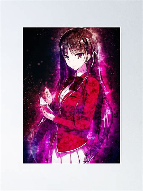 Suzune Horikita Classroom Of The Elite Anime Poster For Sale By