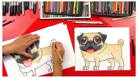 Learn How To Draw A Pug, Easy Step By Step - Rocky Kanaka