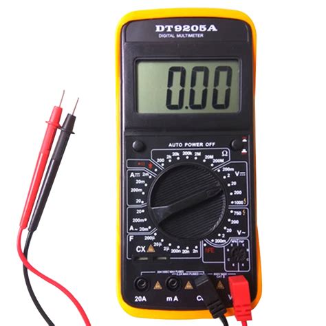 A Portable Capacitance Voltmeter Ammeter Digital Multimeter Ac Dc