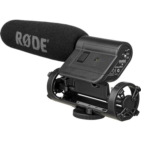 RODE VideoMic Camera Mounted Shotgun Microphone B H Photo