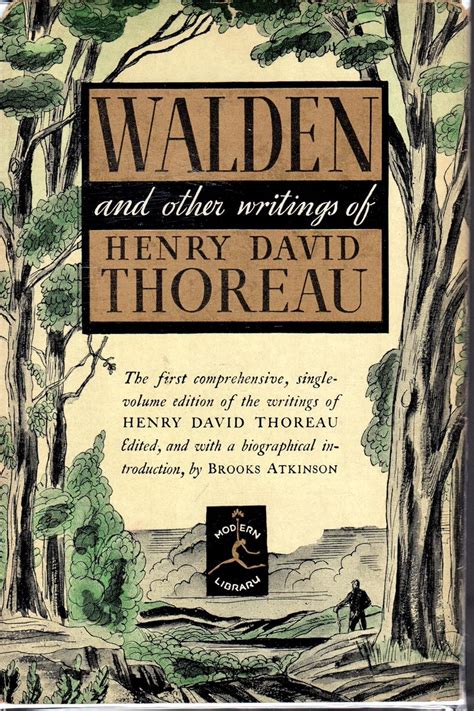 Amazonfr Walden And Other Writings Of Henry David Thoreau Edited