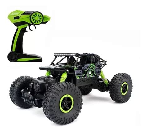 Carrinho Rock Crawler Controle Remoto 4ch 4x4 Off Road Frete grátis