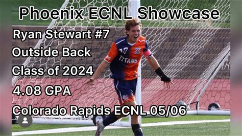 Ryan Stewart Phoenix Ecnl Showcase Highlights Youtube