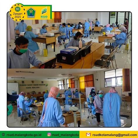 Persiapan Dan Simulasi Vaksinasi Covid 19 Bagi Pegawai RSUD Kota Malang