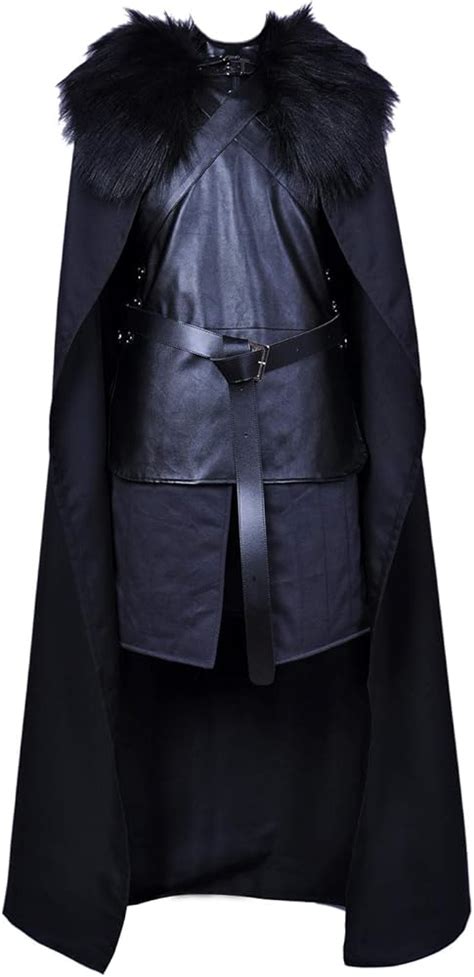 Game Of Thrones Jon Snow Cosplay Costume Deluxe Version