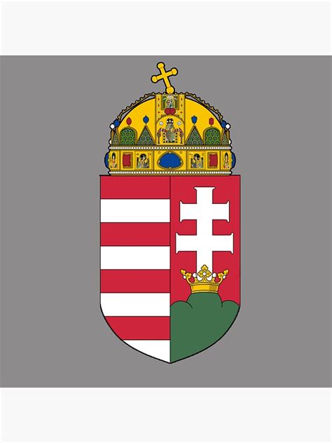 "Coat of Arms Hungary" Poster for Sale by Frogpen | Redbubble