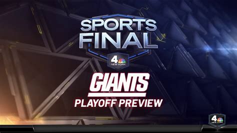 Sports Final: Giants Playoff Preview – NBC New York