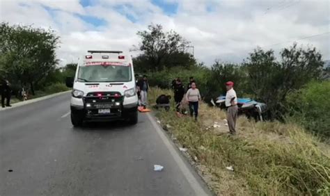 Volcadura En La Tehuacán Teotitlán Deja 8 Personas Lesionadas Entre