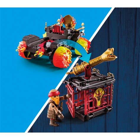 PLAYMOBIL Novelmore 71299 Burnham Raiders Feuerkampfwagen Smyths