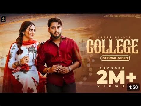 College Official Video Jorde Gill Ft Guari Virdi Latest Punjabi