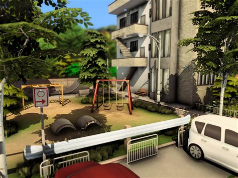 The Sims Resource Suburban Realistic Condominium Playground