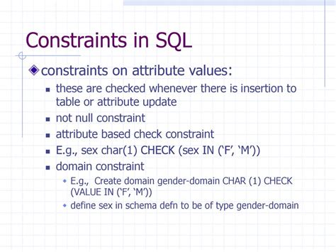 Remaining Topics In Sql To Be Covered Ppt Download