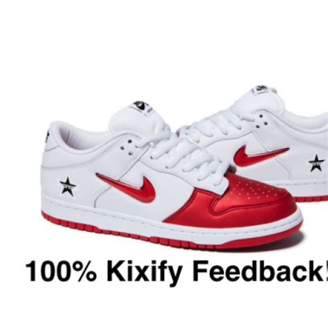 Supreme x Nike SB Dunk Low Varsity Red | Kixify Marketplace