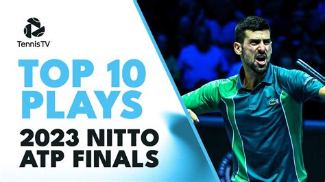 Incredible Djokovic Pass Alcaraz Defence And More Top 10 Shots