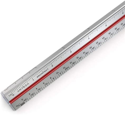 Triangular Architect Scale Ruler, 12" | ARTEZA