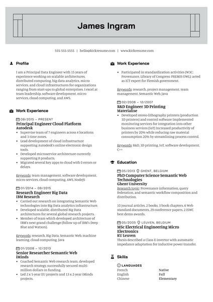 Back End Developer Engineer Resume Examples Writing Guide