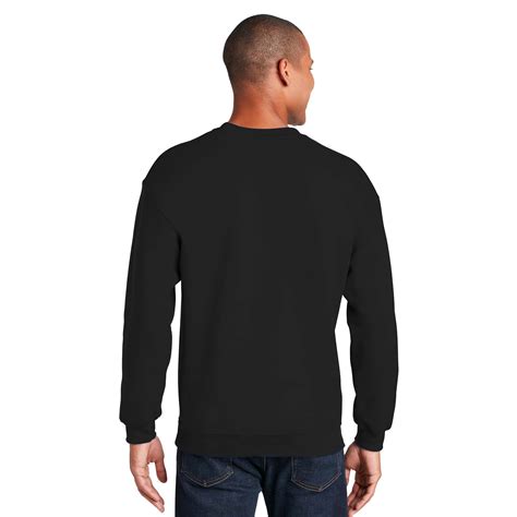 Gildan 18000 Heavy Blend Crewneck Sweatshirt Black Full Source