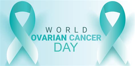 World Ovarian Cancer Day Template For Background Banner Card Poster