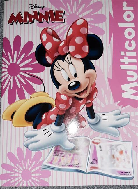 Multicolor Kleurboek Minnie Mouse Boek Specials Nederland Art