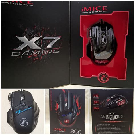 Jual Mouse Gaming iMICE X7 / Gaming Mouse iMICE X7 USB Wired | Shopee ...