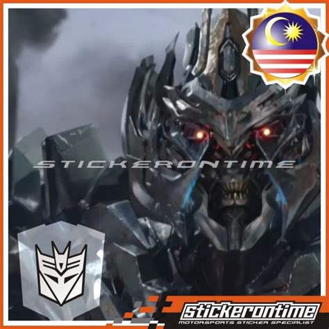 Decepticon Transformers Car Sticker M Series Reflective Sticker