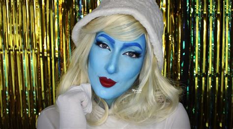 Make Up Tutorial Smurfette από The Smurfs Cosplayersgr Η