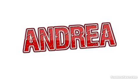 Andrea Logo | Free Name Design Tool from Flaming Text