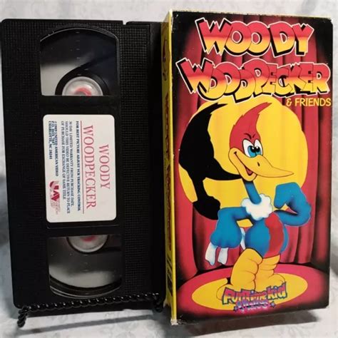 Woody Woodpecker Friends Vhs Animated Cartoon Funtime Kid