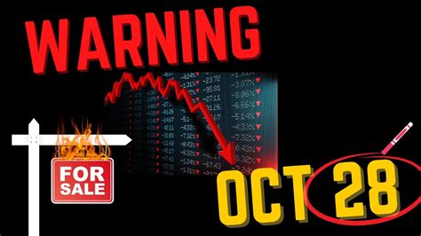 US Stock Market CRASH Coming October 28th 2022 YouTube