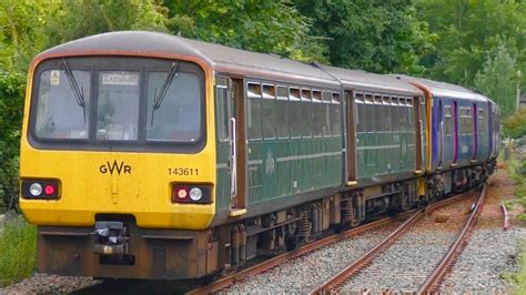 Gwr Class 143 Pacers And 150 Combos At Topsham Dawlish Exeter